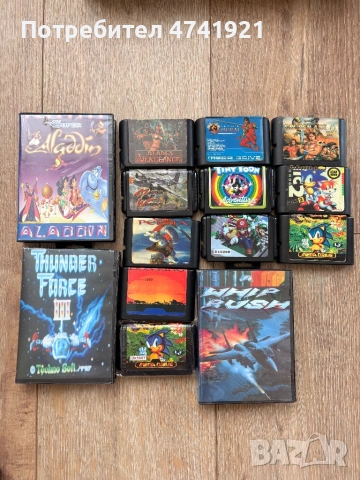 Sega Mega Drive 2 + SCART + 14 игри, снимка 3 - Други игри и конзоли - 54819939