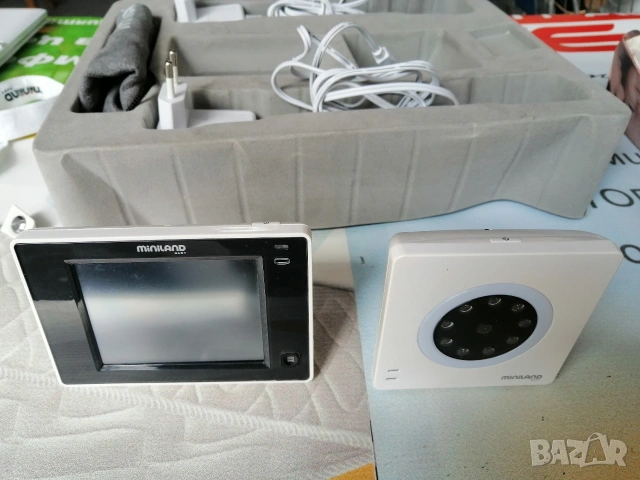 Видео бебефон Miniland 3.5" touch, снимка 2 - Бебефони - 54201973