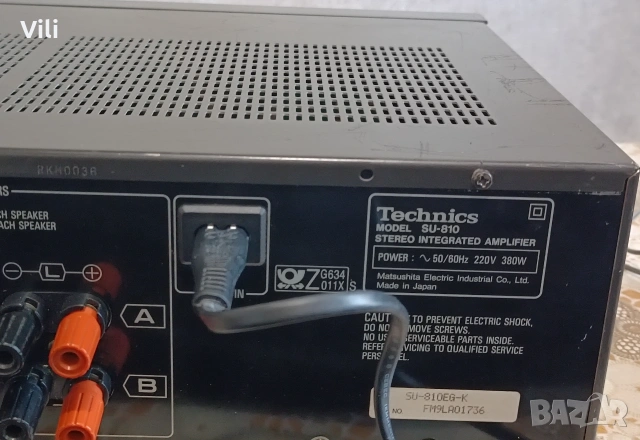 🎵 Technics SU-810 🎵, снимка 4 - Ресийвъри, усилватели, смесителни пултове - 55211891