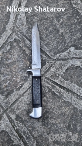 Нож Еделвайс. Петко Денев, снимка 4 - Ножове - 54328819