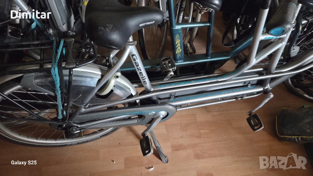 тандем колело за двама gazelle 
