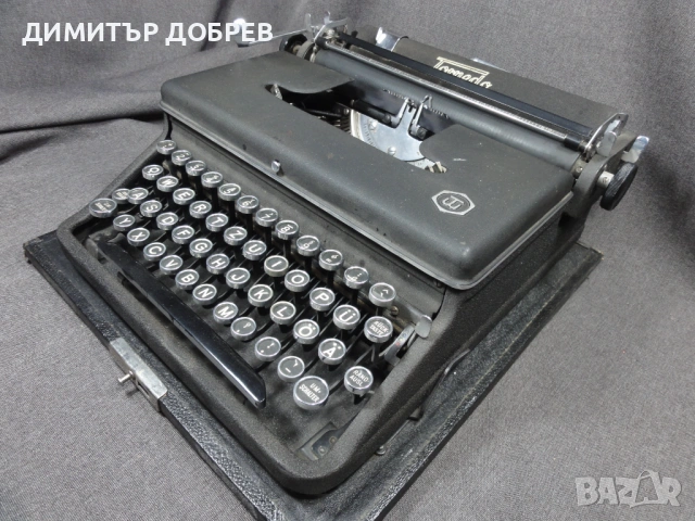 СТАРА РЕТРО ПРЕНОСИМА ПИШЕЩА МАШИНА TORPEDO 18, снимка 4 - Антикварни и старинни предмети - 54562206