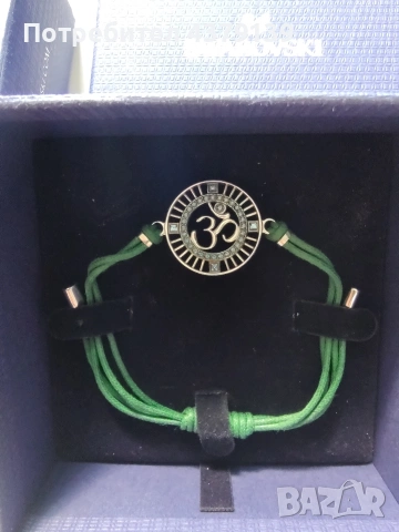 Swarovski Om Sand Bracelet нова гривна, снимка 2 - Гривни - 55021867