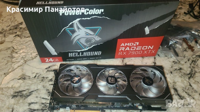 AMD PowerColor Hellhound RX 7900 XTX 24GB 384BIT