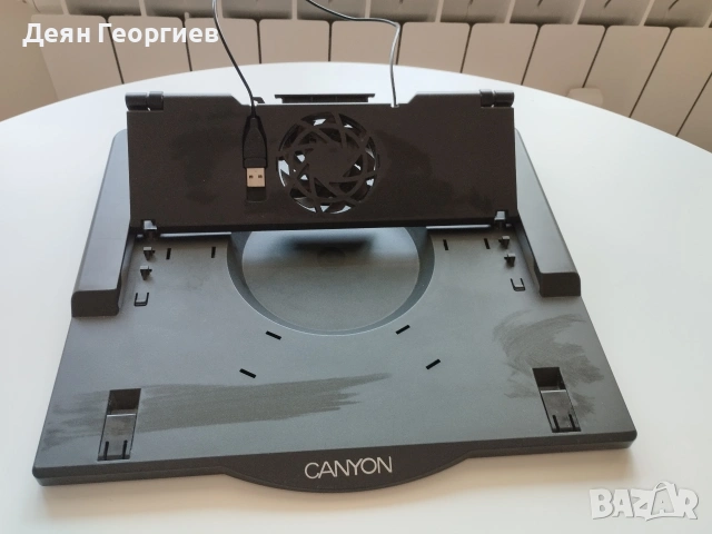 Продавам охлаждаща поставка за лаптоп CANYON CNP-NS1 - 17'', снимка 5 - Лаптоп аксесоари - 54236963