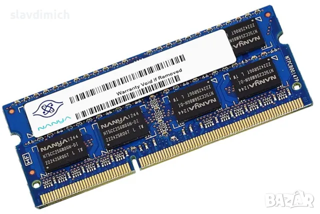 Ram РАм памет за лаптопи 2GB 1066  mHz DDRIII 8500S, снимка 4 - RAM памет - 55642374