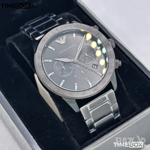 Emporio Armani AR11242 Mario Chronograph, снимка 3 - Мъжки - 47393358