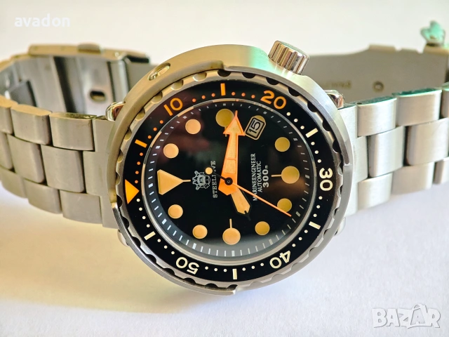 STEELDIVE automatic, saphire wr 300m by seiko, снимка 4 - Мъжки - 54995856