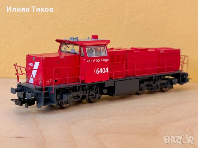 Дизелов локомотив PIKO NS Cargo 6404, артикул 59829 влак, влакче HO 1:87, снимка 3 - Влакчета, самолети, хеликоптери - 54986118