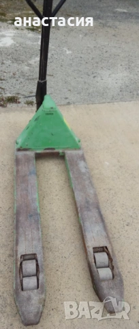 палетна количка, снимка 3 - Други машини и части - 53952576