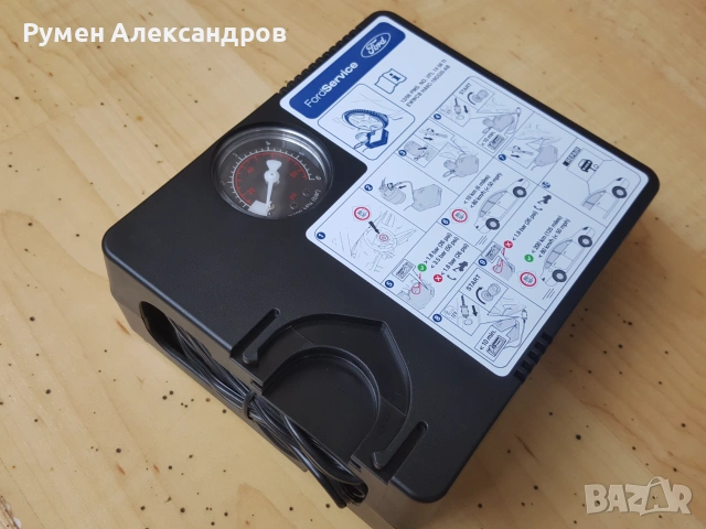 Нов оригинален компресор за гуми FORD 12V-10A-120W-7 bar, снимка 4 - Аксесоари и консумативи - 55213009