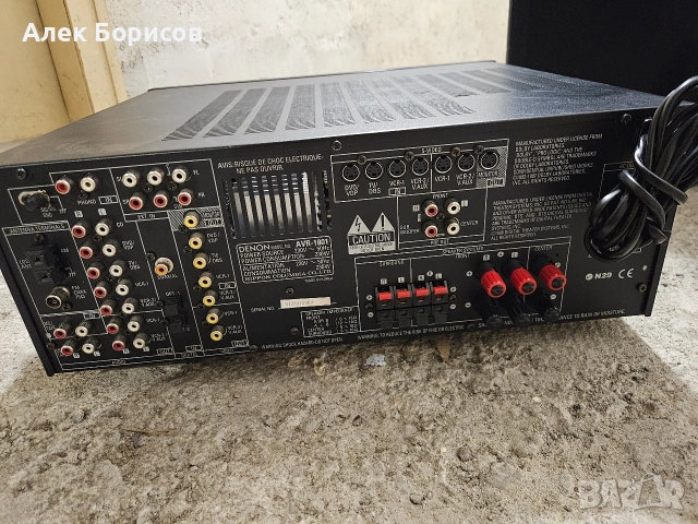 5.1 ресийвър Denon AVR-1801, снимка 5 - Ресийвъри, усилватели, смесителни пултове - 54878860