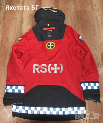 Helly Hansen Offshore Jacket размер L, Якето е на норвежките морски спасителни служби, снимка 6 - Якета - 54082723