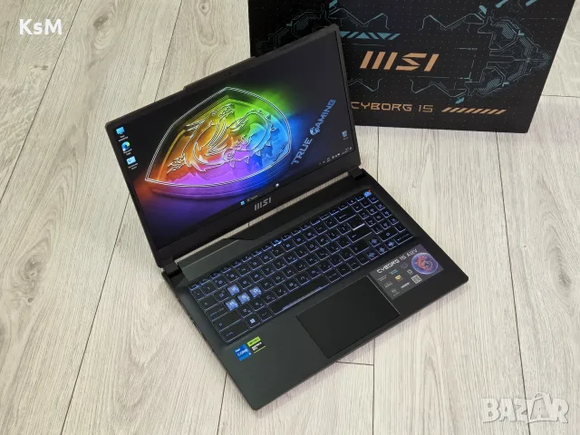 RTX 4050 | i5-12450H | FHD 144Hz | 512GB | 16RAM лаптоп laptop gaming гейминг msi cyborg мси
