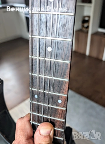Washburn WG-500 Metallic Gray, 2000, Korea, снимка 4 - Китари - 54907470