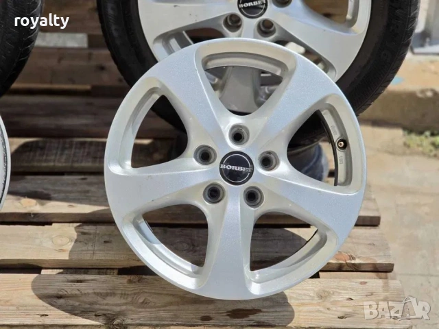 5х110 Джанти 16 Цола Опел 5x110 Opel Meriva Astra Zafira ет 40, J7 ,Централен отвор 65.1, две гуми 2, снимка 5 - Аксесоари и консумативи - 55010488