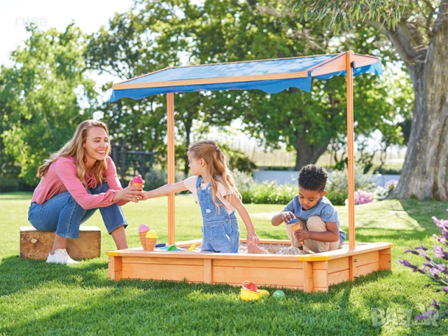 НОВ! Пясъчник с покривало и щанд за сладолед 118x118x118см, снимка 11 - Други - 53988190