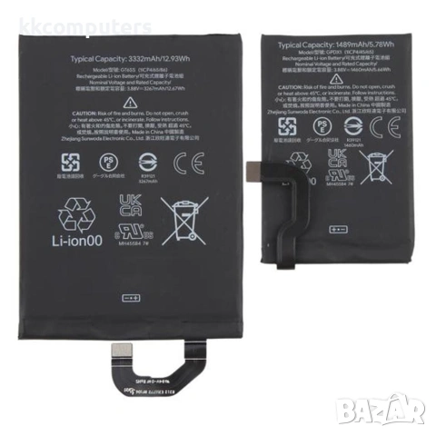 Google G9FPL GPDX1 Съвместима Литиево-полимерна Батерия 3.88V / 4727mAh за Google Pixel Fold – Компл