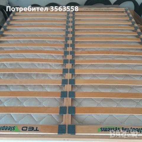 Матрак и подматрачна рамка ТЕД 164/190см, снимка 4 - Спални и легла - 54712647