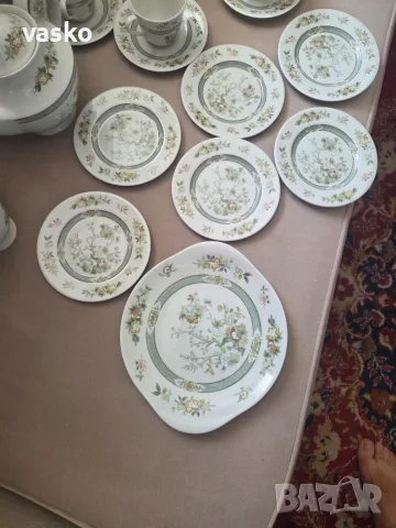 ROYAL DOULTON-порцеланов сервиз за кафе 21 части, снимка 3 - Сервизи - 55441142