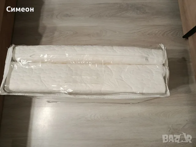 Сгъваем матрак 120*60 с Алое за детска кошара , снимка 2 - Детски матраци - 55630464