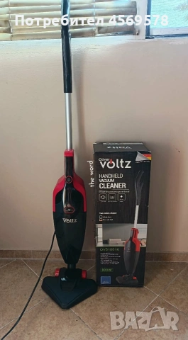 🔴⚫️Ръчна прахосмукачка Voltz 800W🔴, снимка 2 - Прахосмукачки - 55005027