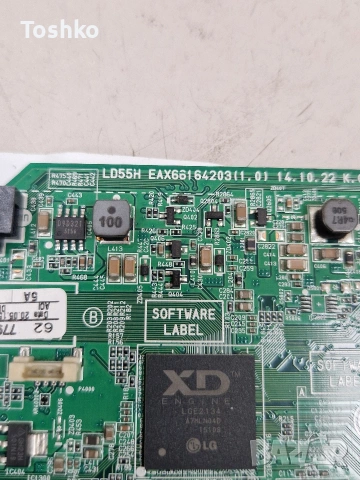 LG 32LF5610 EAX66164203(1.0) EBT63716613  EAX66171501(2.0)  6870C-0488A  LC320DUE(MG)(A4), снимка 2 - Части и Платки - 54158951