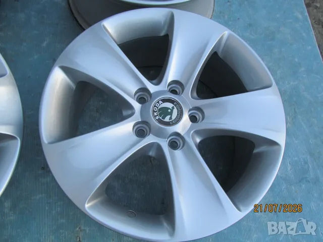Алуминиеви джанти - 5 x 112 - 16 цола за SKODA ,Volkswagen,Seat,Audi,Cupra,Ford , снимка 9 - Гуми и джанти - 54168398