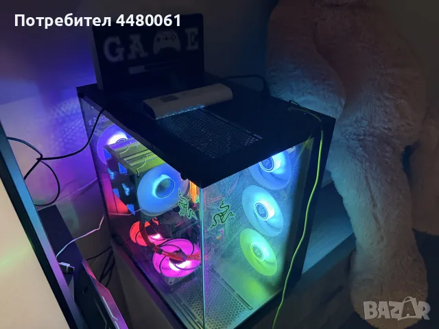 Мощен Геймърски Компютър – RTX 4060 Ti / Ryzen 7 5700X / 32GB RAM / NVMe SSD, снимка 4 - Геймърски - 55424392