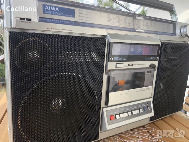 Радиокасетофон AIWA CS 660K , снимка 8 - Радиокасетофони, транзистори - 55401727