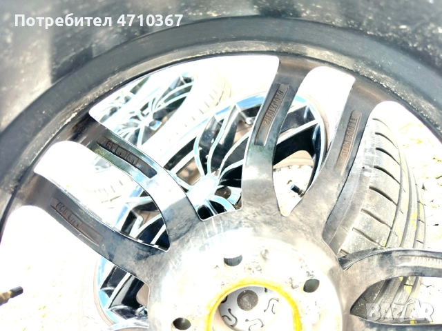 Джанти 19 от Hyundai Tucson 5x114,3 -8J, с гуми Dunlop 225/45, снимка 6 - Гуми и джанти - 54637542
