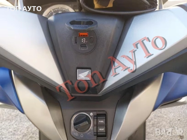 USB Зарядно За Вграждане QC 3.0 + PD30W + Волтметър 12/24V Автомобил Мотор Камион Лодка Каравана АТВ, снимка 6 - Аксесоари и консумативи - 54940101