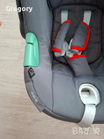 Столче за кола Cybex Aton B2 с основа Isofix в много добре състояние, снимка 10 - Столчета за кола и колело - 55149020