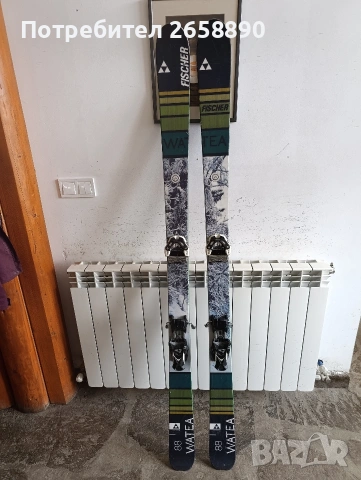ски fisher watea 88 176см