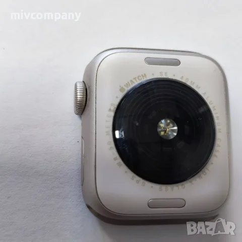 Смарт часовник Apple Watch SE (GPS) 40MM 100%bat Starlight, снимка 6 - Смарт часовници - 55528519