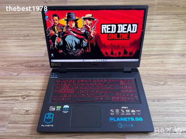17.3 2k 165Hz 3ms Acer Nitro`Ryzen 7-6800H/RTX 3050Ti/16GB DDR5/512GB NVMe/QHD 2560x1440