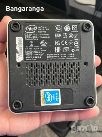 Мини Компютър Intel Nuc / i5 4-Gen / 12GB RAM , снимка 6 - За дома - 55316497