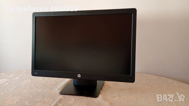 Монитор HP P223 22 Инча - Хубав, снимка 3 - Монитори - 54427128