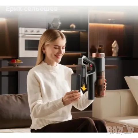 Proscenic P11 Ultra Безжична прахосмукачка 500W 50 kPa до 50 минути работа, снимка 2 - Други стоки за дома - 55421477