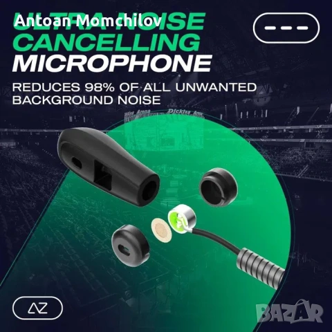 Гейминг слушалки ACEZONE A-Spire Wireless ANC, снимка 6 - Слушалки за компютър - 54805336