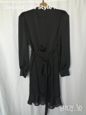 Mango дамска сатенена рокля тип "прегърни ме" р-р M, снимка 9 - Рокли - 54151267