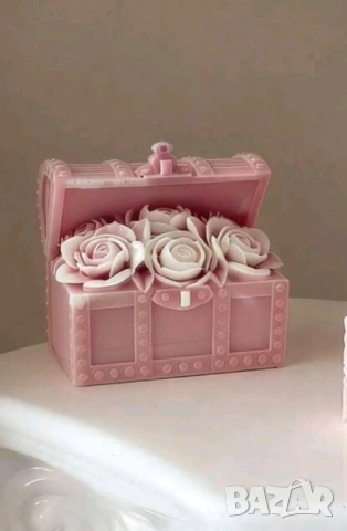 Молд сандък с цветя, снимка 4 - Форми - 54226197