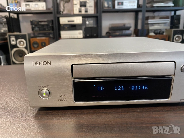 Чудесен CD/MP3/WMA плеър Denon, снимка 3 - Аудиосистеми - 55101795