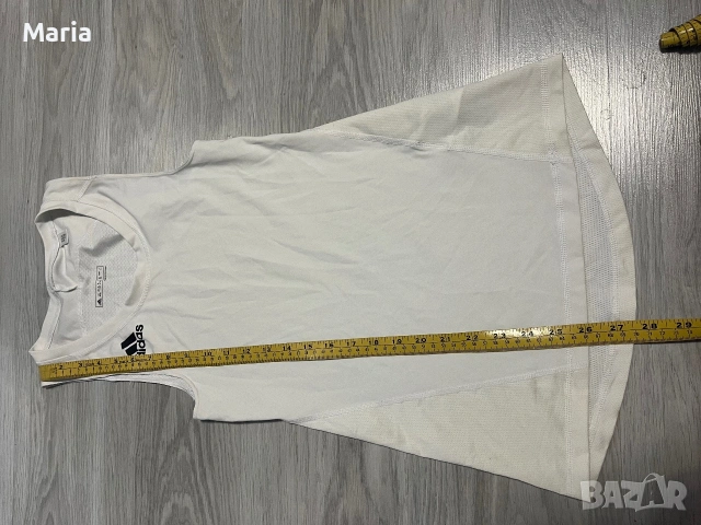 Adidas дамски спортен потник бял размер S, снимка 3 - Спортни екипи - 55194514