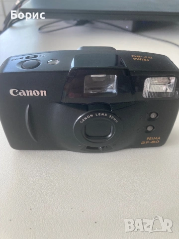 Лентов фотоапарат Canon Prima BF-80, отличен, снимка 2 - Фотоапарати - 54791713