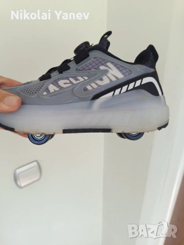 Маратонки с колелца светещи , снимка 4 - Детски маратонки - 54143276