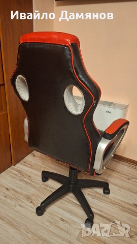 #Геймърски стол #Гейминг стол #Кожен стол #Компютърен стол #Офис стол, снимка 15 - Столове - 54231672
