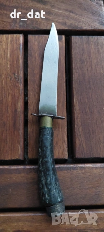 Стар български ловен нож, снимка 2 - Ножове - 54046629