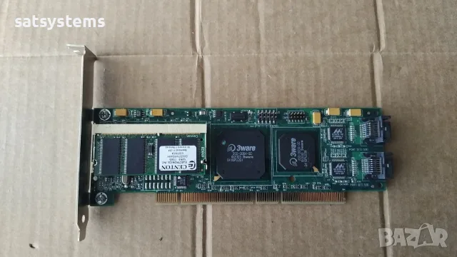  3ware Escalade 9500S-4LP 4-Port SATA PCI-X RAID Controller Card