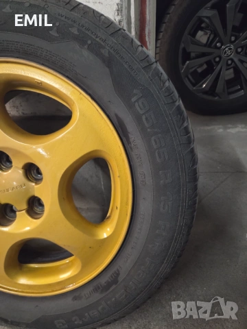 продавам джанти с гуми 15 цола, снимка 2 - Гуми и джанти - 54337631